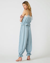 ROAN TOP DUSTY BLUE