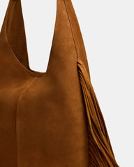 AUTUMN FRINGE BAG TOBACCO