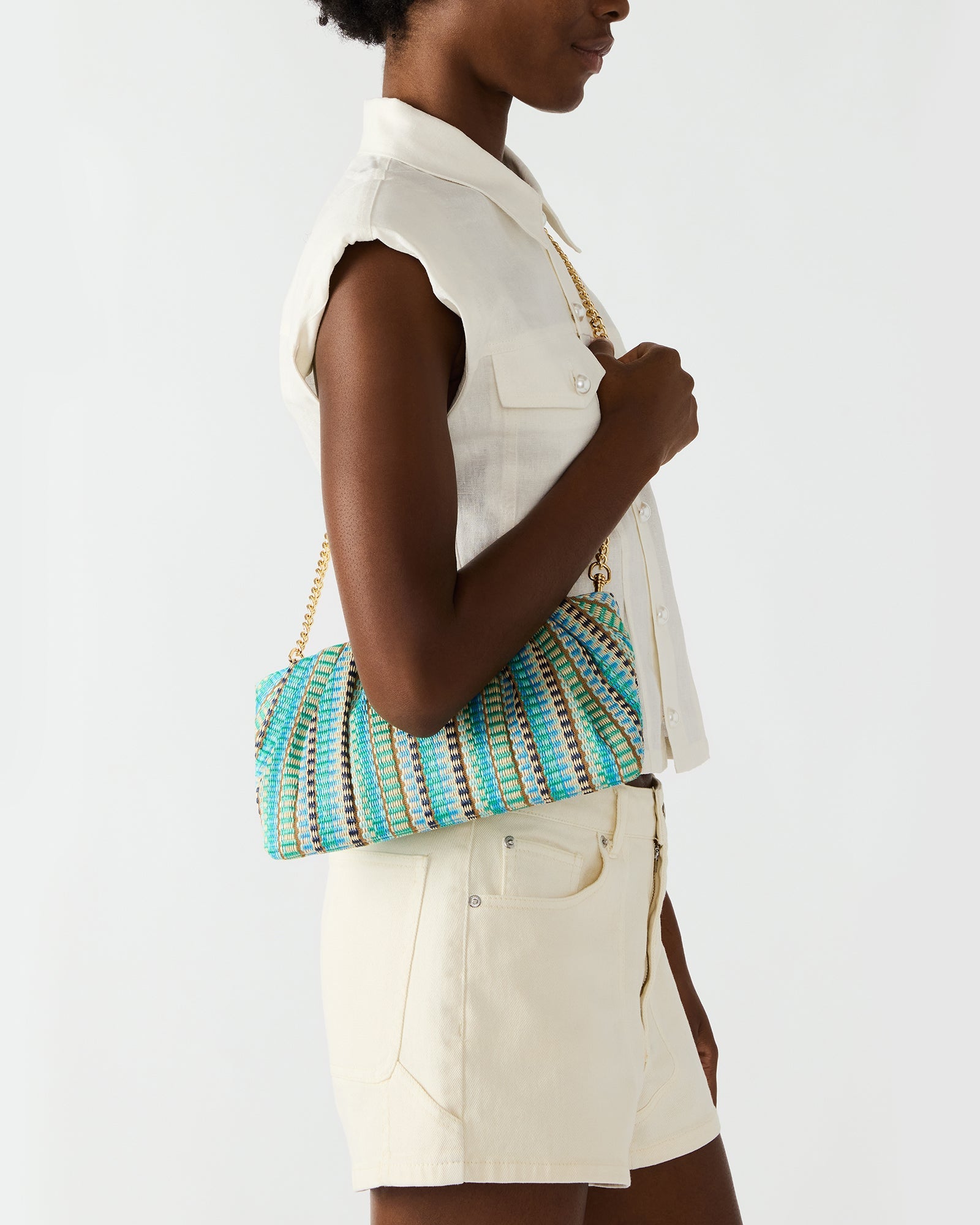 TULUM BAG BLUE MULTI